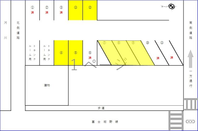 今泉一丁目　月極駐車場